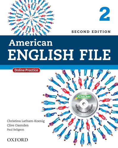 عکس کاور کتاب American English File 2